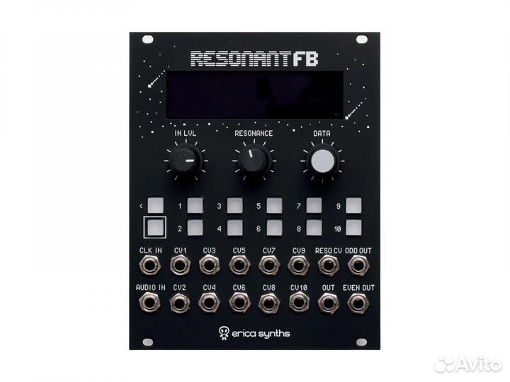 Erica Synths Graphic Resonant Filterbank