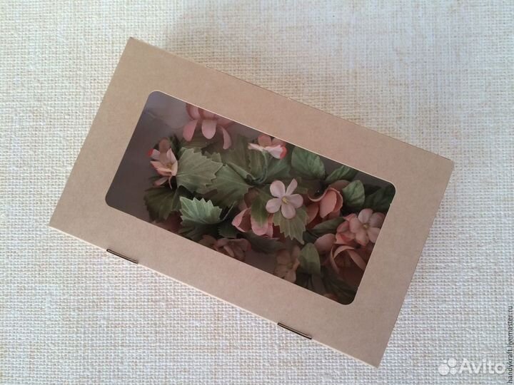 Подарочные крафт коробочки. Контейнеры. Пакеты