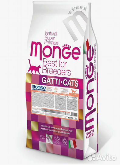 Сухой корм Monge Монж для кошек - большие мешки