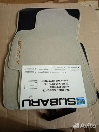 Коврики в салон Subaru Legacy -08 текстиль