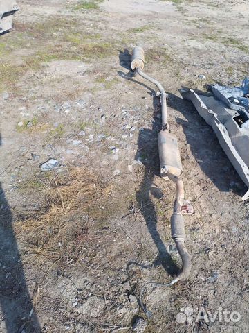 Выхлопная система VW polo V 13 год