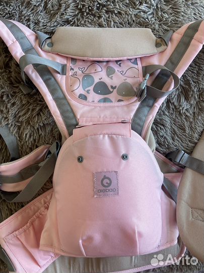 Эргорюкзак хипсит 3 в 1 aiebao