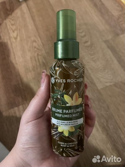 Yves rosher спрей ваниль