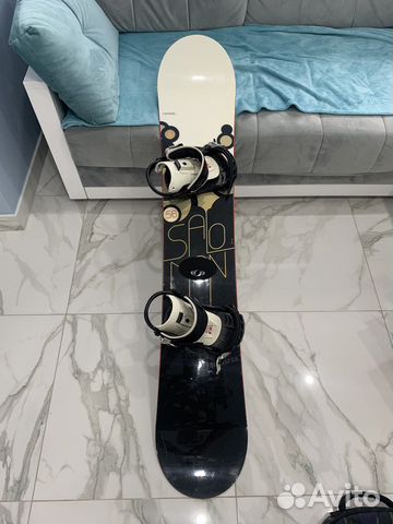 Сноуборд salomon transfer с креплениями