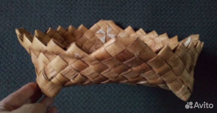 Береста сухарница фруктовница и тд