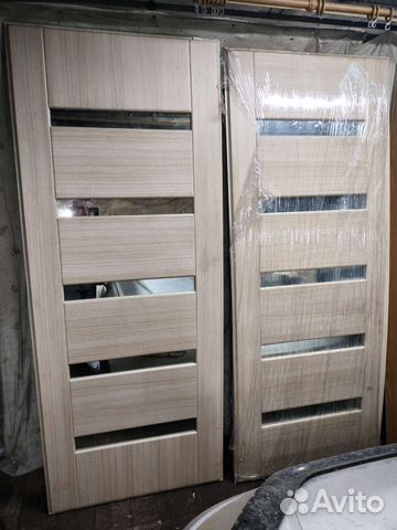 Накладка на входную дверь с зеркалом