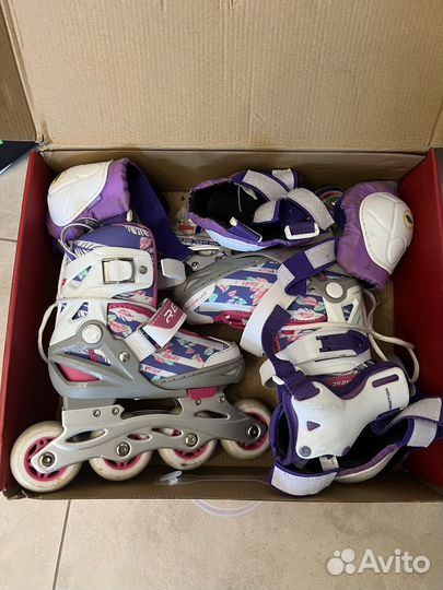 Детские ролики и защита