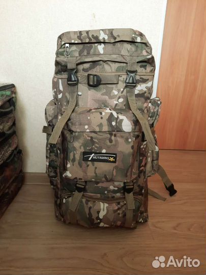 Рюкзак походный 70л кмф