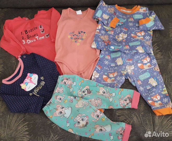 Веши пакетом для девочки 68-74