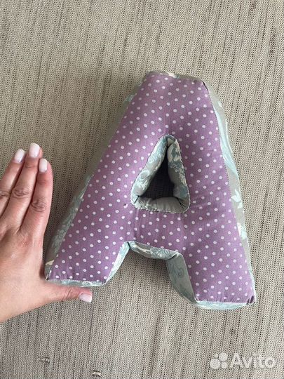 Буквы подушки