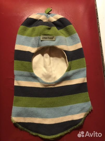 Шапка шлем для мальчика