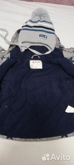 Зимний костюм на мальчика 86