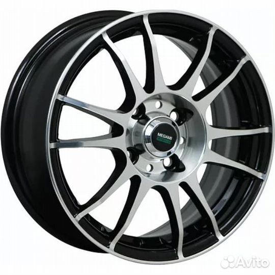 Диски Megami MGM-3 6x15 5*114.3 ET43 DIA66.1 BFP Литой
