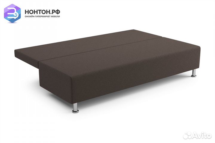 Диван еврокнижка Канна коричневый