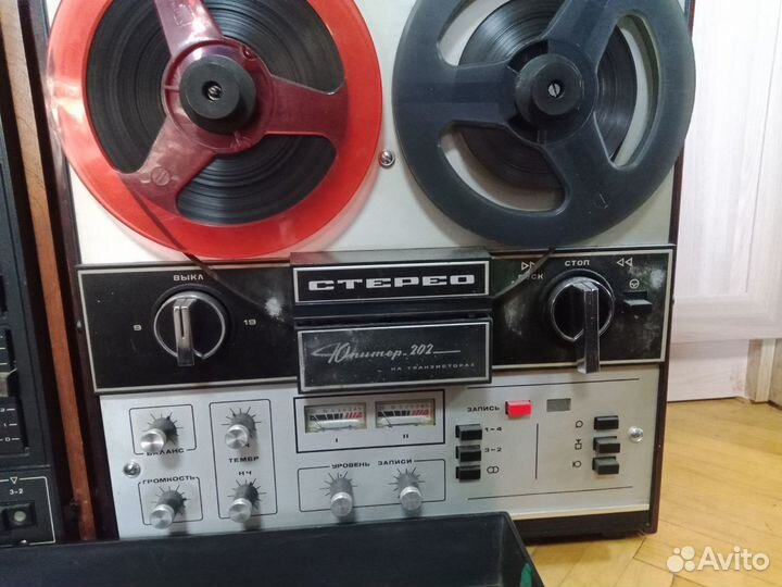 Аудиотехника СССР, проигрыватели, катушечники