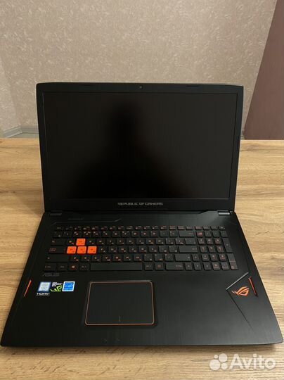 Игровой ноутбук Asus Rog Strix GL702VS