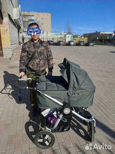 Коляска для двойни Bumbleride indie twin