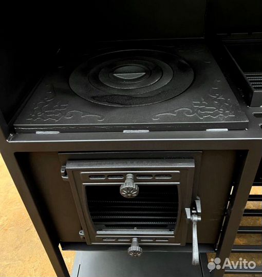 Мангальный комплекс гриль с печью для казана