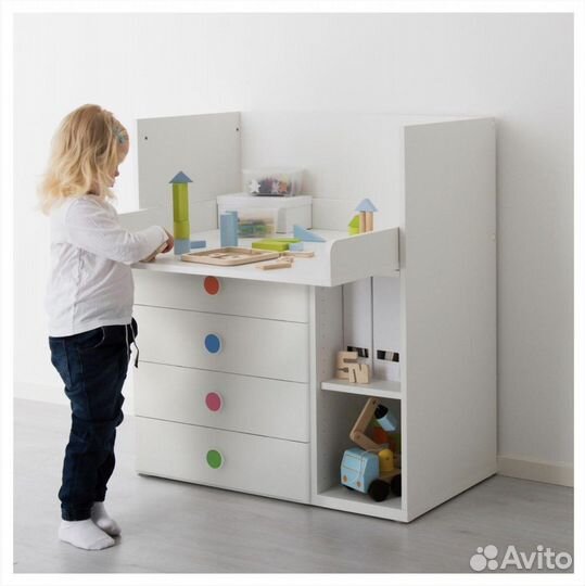 Пеленальный комод IKEA 90x79x102 см