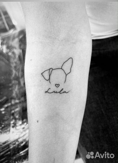 Модель на тату