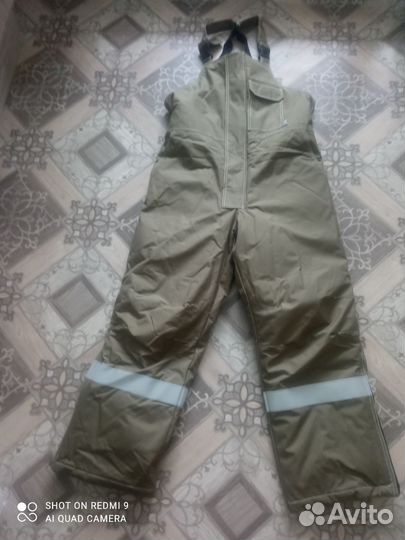 Зимний костюм мужской (спецодежда) новый