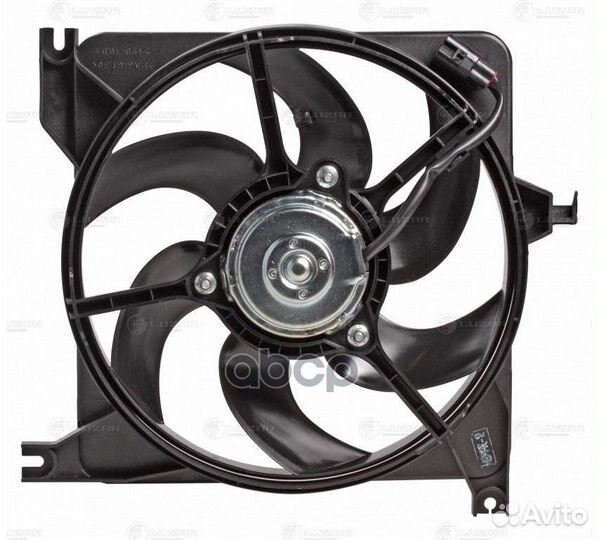 Эл/дв охлаждения ваз-2190 с крыльчаткой и кожухом