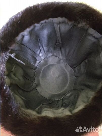 Женская норковая шапка