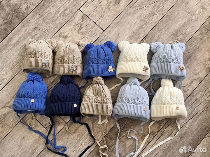 Шапки детские новые