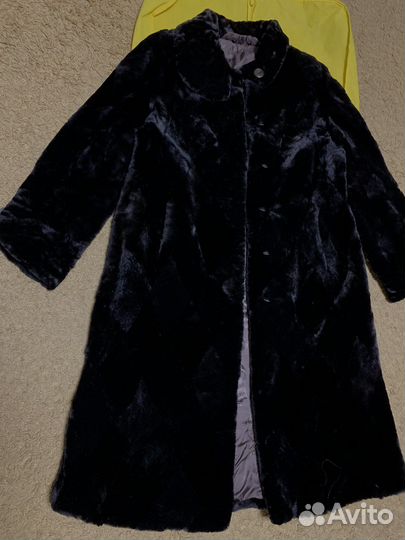 Шуба натуральная овчина