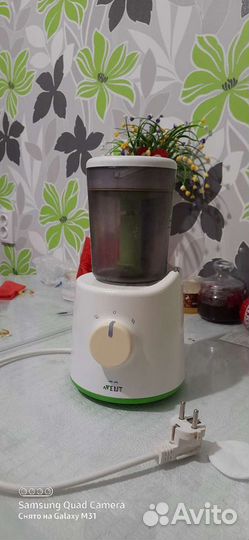 Пароварка блендер philips avent