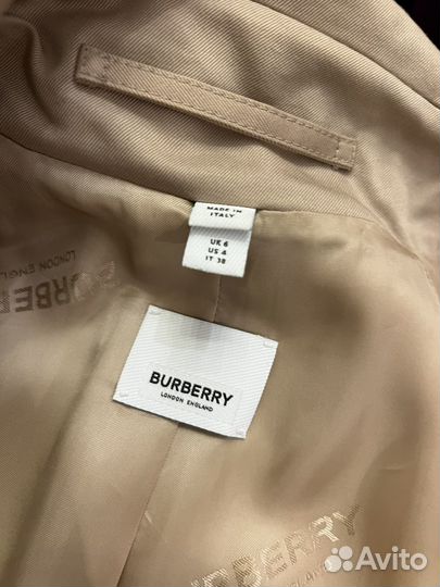 Плащ тренч женский Burberry новый 36