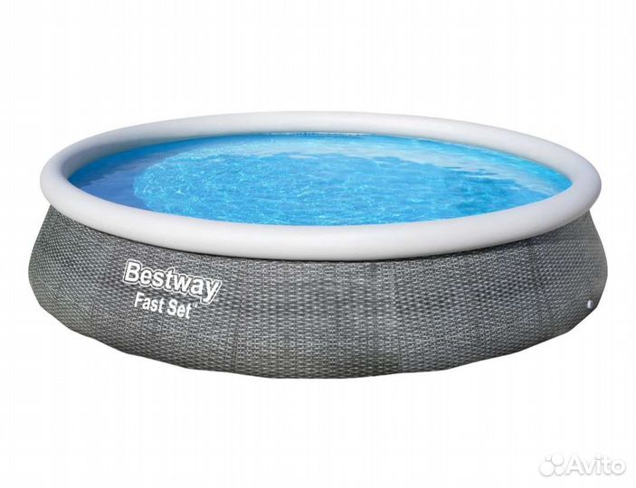 Бассейн Bestway Fast Set 3.96/84