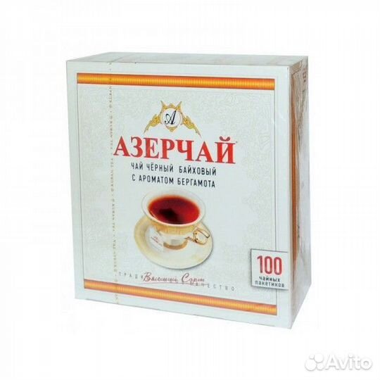 Чай азчай бергамот 100пак