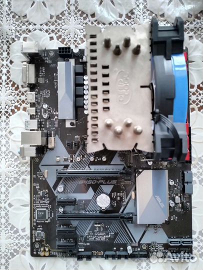 Комплект на am4 (b450 + ryzen 5600 + 32Гб DDR4)