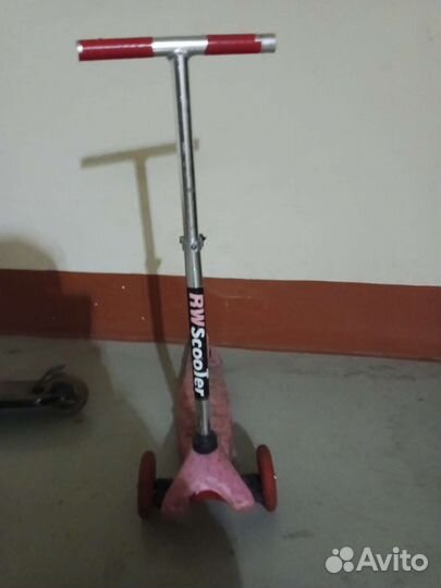 Самокат взрослый бу