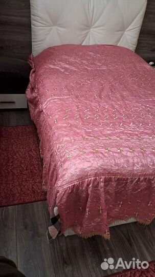 Комплект покрывало + шторы