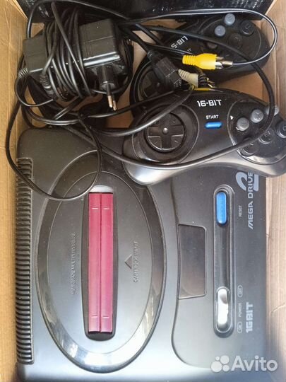 Игровая приставка Sega mega drive 2