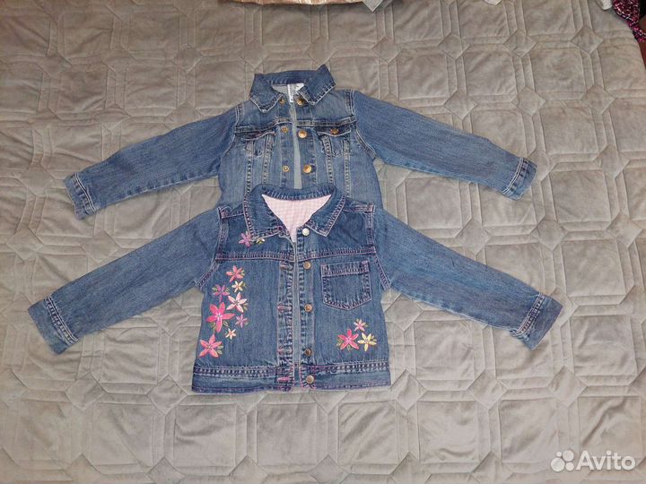 Пиджак для девочки 110см