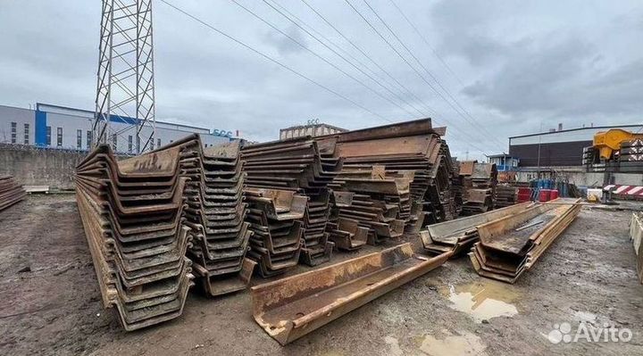 Шпунт Ларсена / аренда погружение шпунта