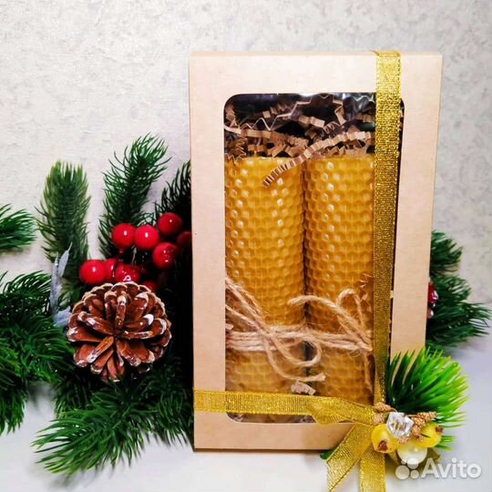 Свечи из натуральной вощины