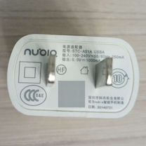 Блок питания Nubia STC-A51A Usba 5V 1000mA