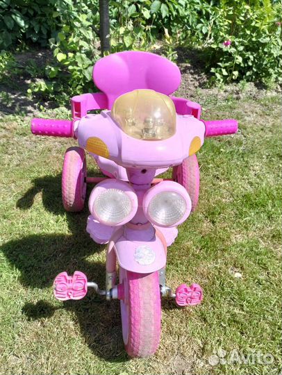 Детский трехколесный велосипед, с 1,5 до 5 лет