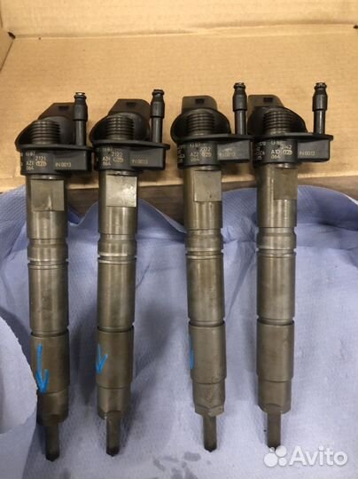 Топливные форсунки mercedes Gl 3,0 diesel. 4шт