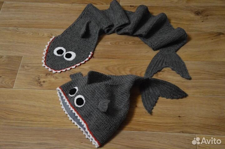 Шапка шарф и варежки для девочки или мальчика