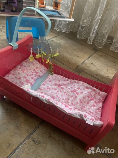 Кроватка для куклы baby born