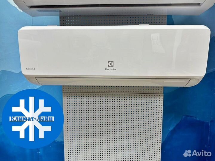 Кондиционеры Electrolux Fusion 2.0. Гарантия 5 лет