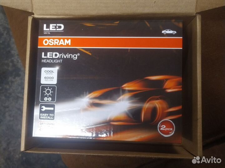 Продам LED лампочки H7