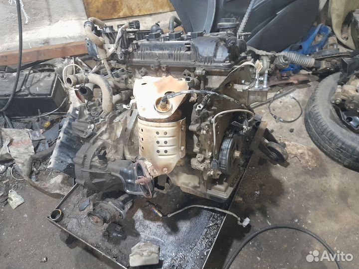 Двигатель G3LA Kia Picanto 2 Hyundai i10 1.0