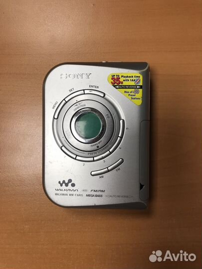 Плеер Sony Walkman WM-FX495с с радио