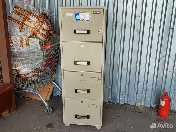 Сейф картотека огнестойкий Aiko TB4C-4D